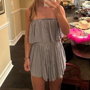 striped romper